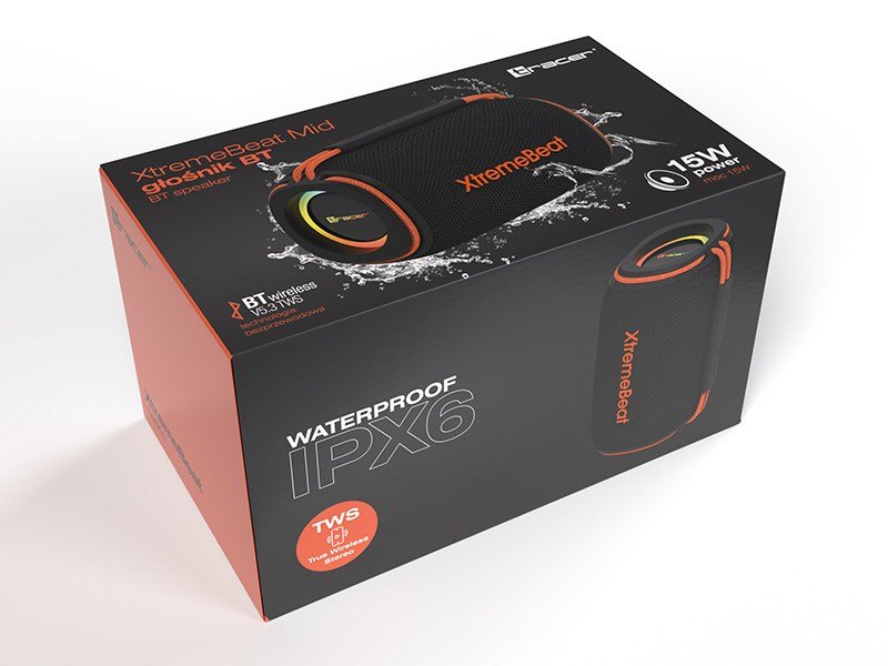 Brbare Bluetooth-hjttalere Tracer XtremeBeat TWS Sort 15 W #4
