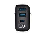 Havit UCLE001 EU - GaN tre-ports oplader 30 W, sort #4
