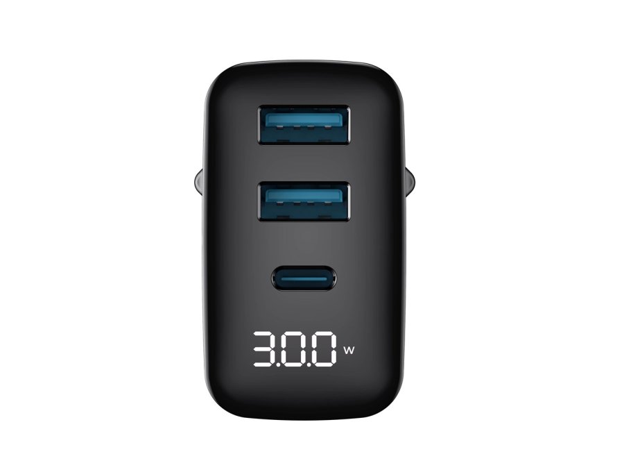 Havit UCLE001 EU - GaN tre-ports oplader 30 W, sort #4