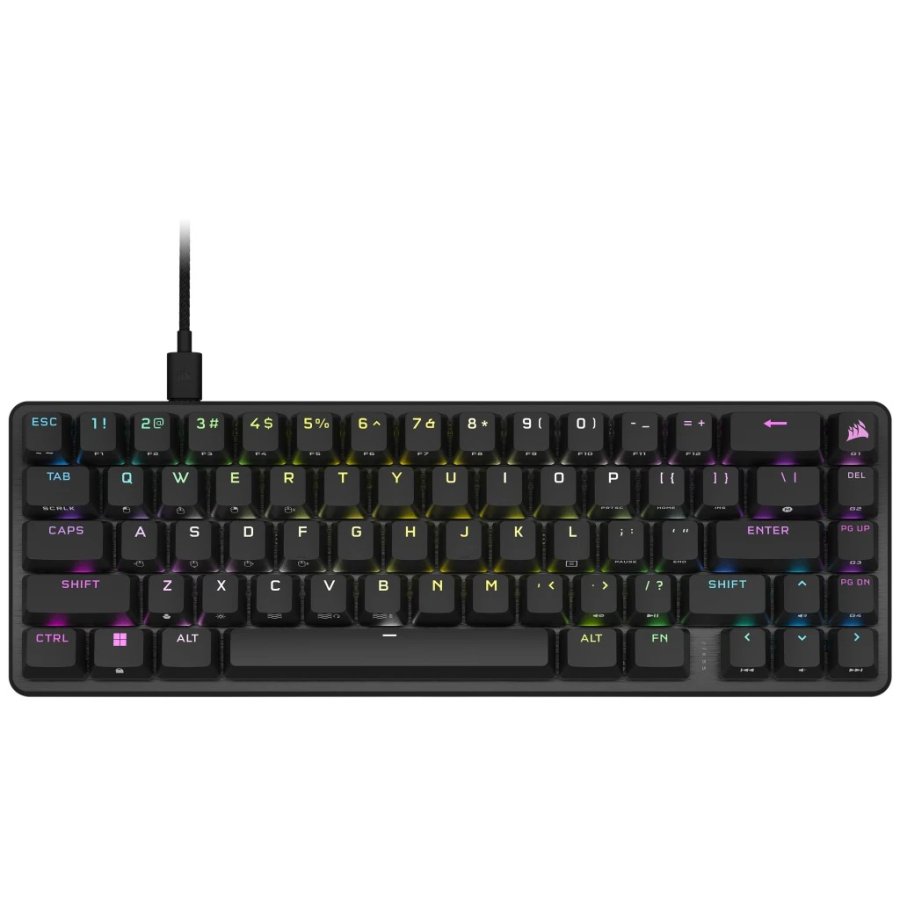 Corsair K65 PRO MINI tastatur Spil USB QWERTZ Tysk Sort #9