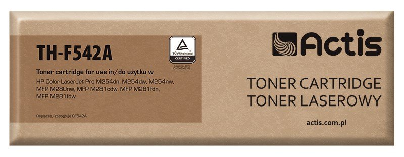 Actis TH-F542A (erstatning HP 203A CF542A; Supreme; 1300 sider; gul) #1
