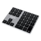 LogiLink ID0187 numerisk tastatur Universel Bluetooth Aluminium, Sort #1