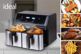 IDEAL fritéza bez tuku, dvojitá horizontální 9l, 8 funkcí - včetně sušení potravin #5
