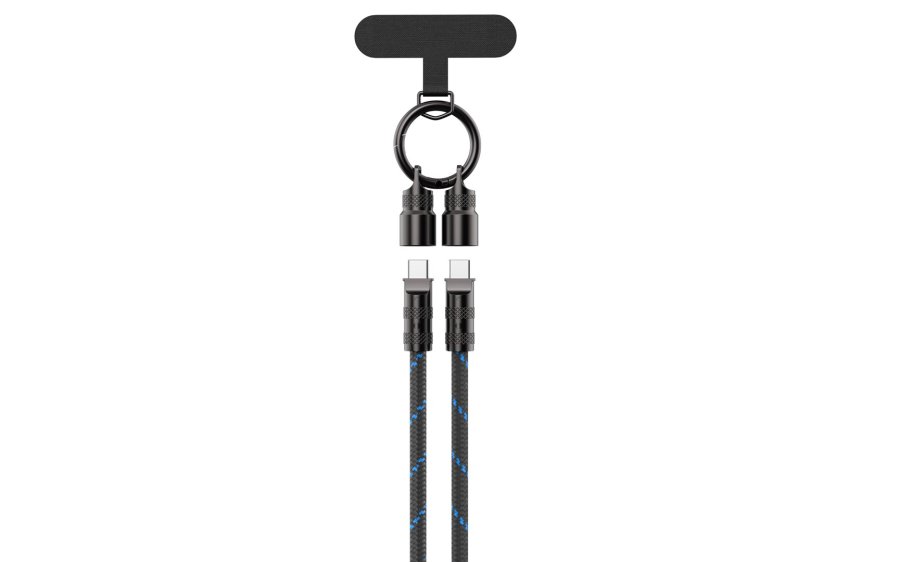 Havit CB6340 - Opladningskabel, 1,2 m (sort/bl) #1