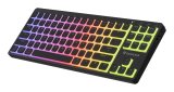 GENESIS Thor 430 TKL Wireless tastatur Spil USB + RF Wireless + Bluetooth QWERTY US engelsk Sort #25