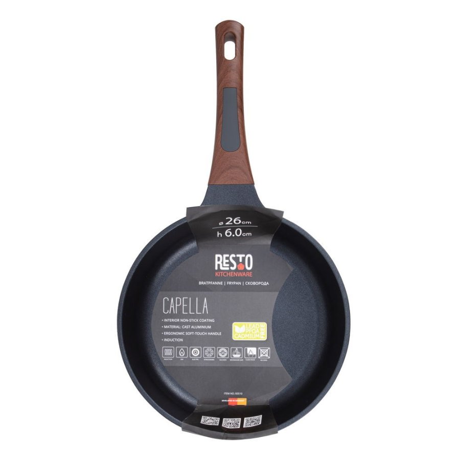 Resto Kitchenware Capella Gryde til alle forml Rund #19