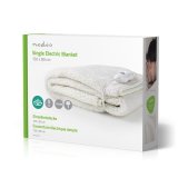Nedis PEBL120CWT1 varmelagen og -pude Elektrisk tppe 60 W Hvid Polyester, Syntetisk uld #8