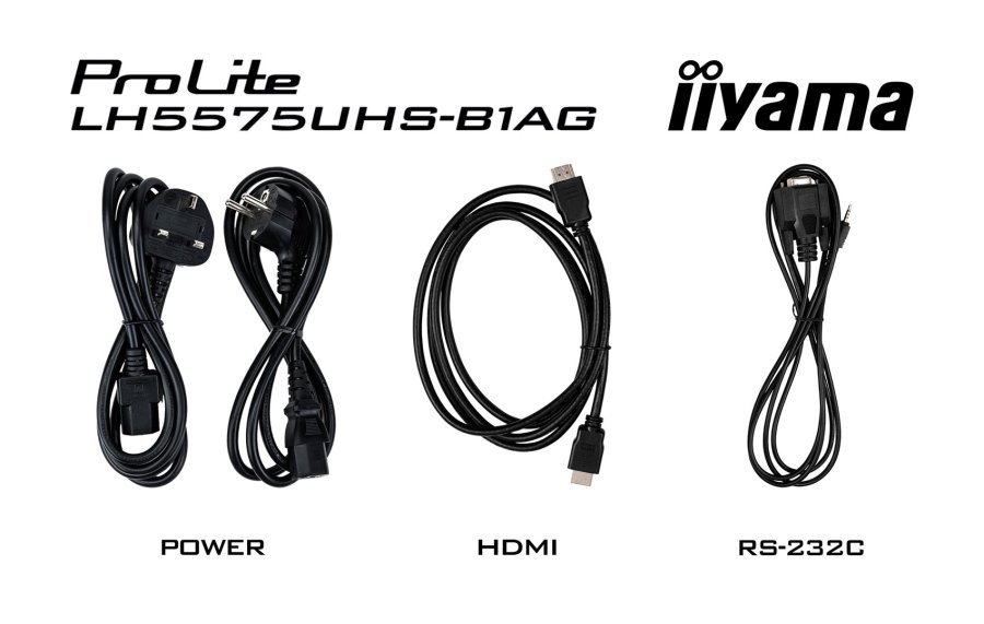 iiyama LH5575UHS-B1AG skilte display Digital fladpaneldisplay 138,7 cm (54.6