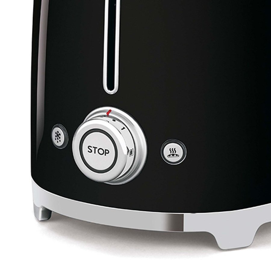Smeg 50's Style Brdrister TSF02BLEU Sort #3