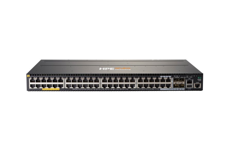 HPE Aruba Networking 2930M 48G PoE+ 1-slot Switch Administreret L3 Gigabit Ethernet (10/100/1000) Str�m over Ethernet (PoE) 1U Gr� #1