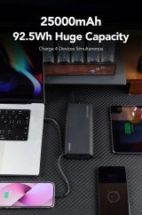 VEGER TC130 powerbank Lithium-Ion (Li-Ion) 25000 mAh Sort #11