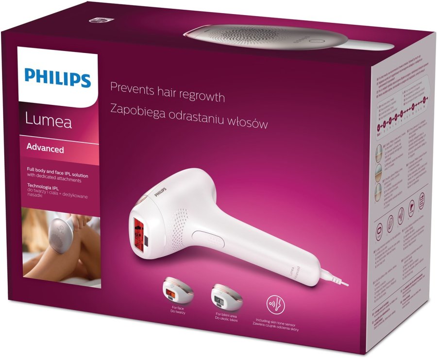 Philips Lumea Advanced SC1998/00 IPL-h�rfjerner Intenst pulserende lys (IPL) Elfenben #2