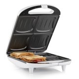 Tristar SA-3065 sandwichtoaster 1300 W Sort, Hvid #7