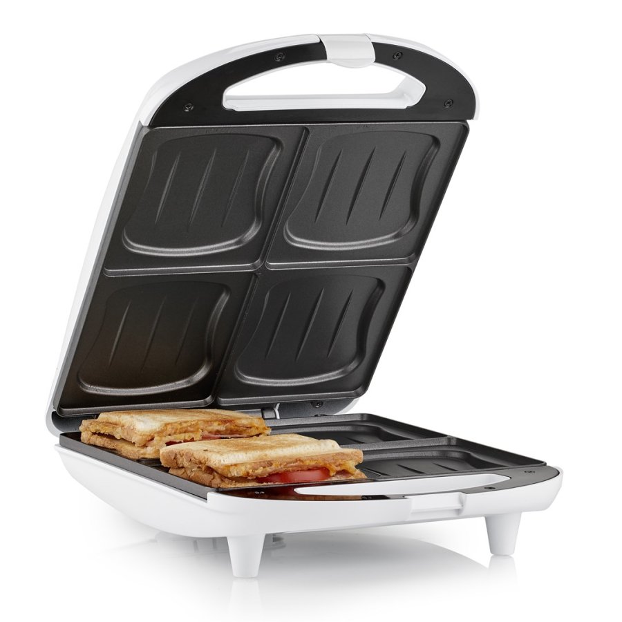Tristar SA-3065 sandwichtoaster 1300 W Sort, Hvid #7