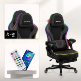 Fotel gamingowy Force 4.6 RGB Black Mesh #4