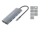 Conceptronic DONN06G Ledningsf�rt USB 3.2 Gen 1 (3.1 Gen 1) Type-C Gr� #1