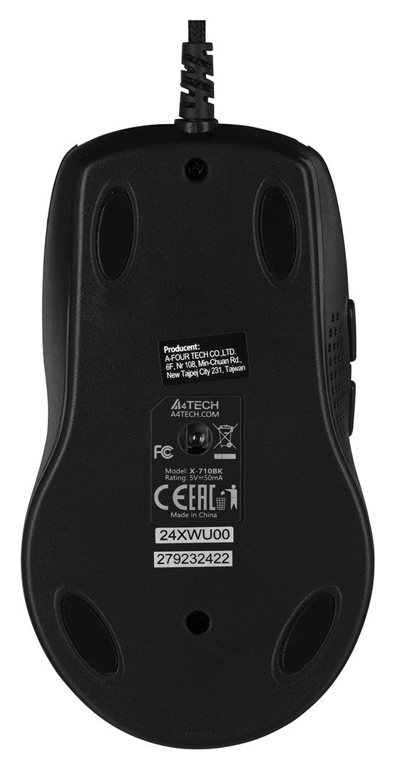 A4Tech X-710BH mus USB Type-A Optisk #6