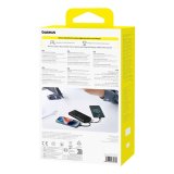 Baseus Lipow Powerbank med dobbelt indbygget kabel og display 10000 mAh 22,5 W Sort #9