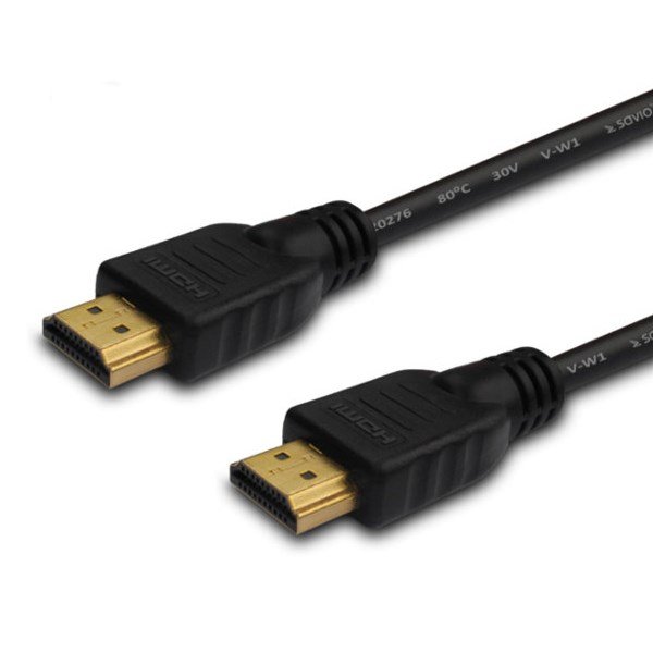 Savio CL-01 HDMI-kabel 1,5 m HDMI Type A (Standard) Sort #3