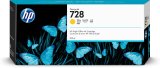 HP 728 300-ml DesignJet-blkpatron, gul #1