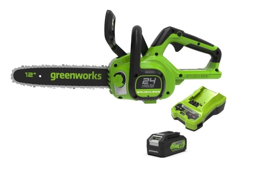 24V 4Ah 30 cm kdesav Greenworks GD24CS30K4 - 2007007UB #1