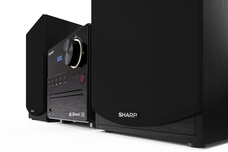Sharp XL-B517D Home audio micro system 45 W Sort #12