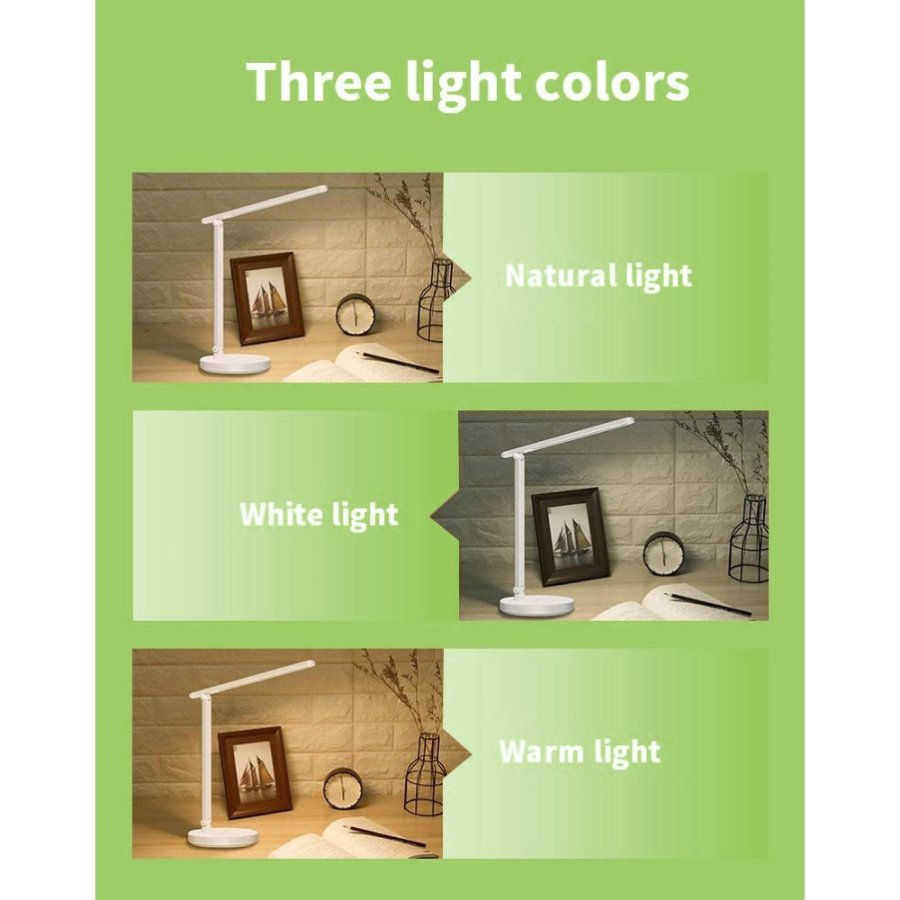 Techly I-LAMP-DSK9 bordlampe 3 W LED G Hvid #4