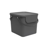ROTHO Albula Anthracite - beholder til affaldssortering - 40l #1