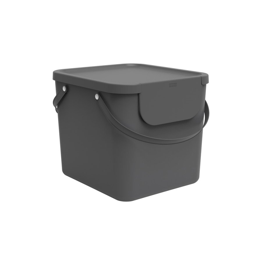 ROTHO Albula Anthracite - beholder til affaldssortering - 40l #1