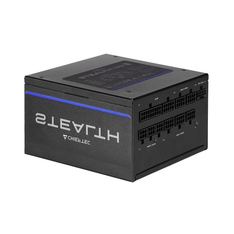 Chieftec Stealth 1000W Vega M Series SPX-1000-FC 80+ Platin enhed til str�mforsyning 24-pin ATX ATX Sort #4