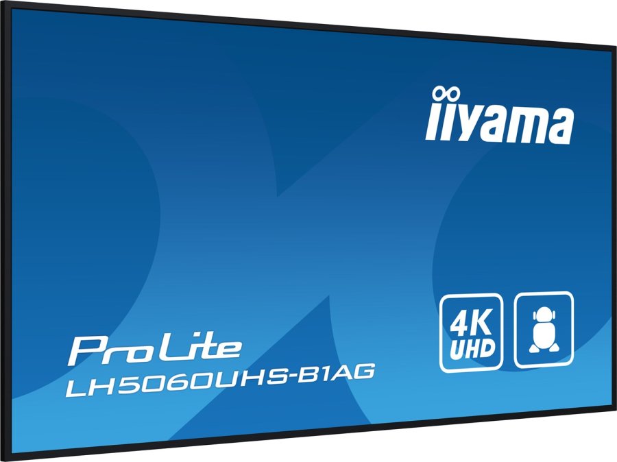 iiyama LH5060UHS-B1AG skilte display Digital A-tavle 125,7 cm (49.5