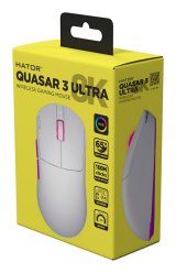 HATOR Quasar 3 Ultra 8K Wireless mus Spil Ambidextrous RF Wireless + Bluetooth + USB Type-A Optisk 30000 dpi #8