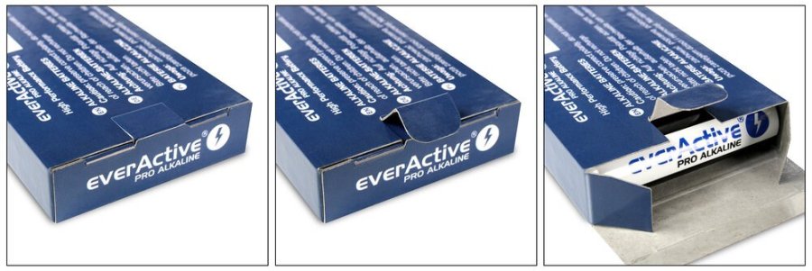 Alkaline-batterier everActive Pro Alkaline LR03 AAA - pose med 10 stk. #5