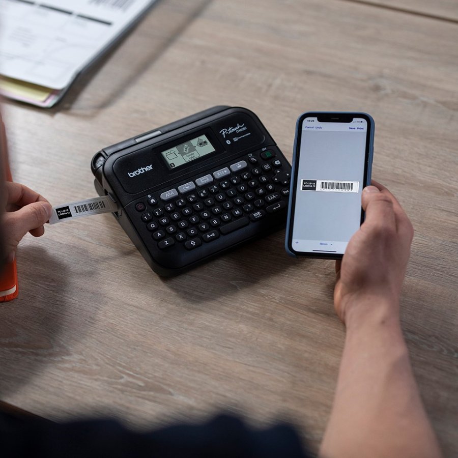 Brother PT-D460BTVP etiketprinter Termisk overf�rsel 180 x 180 dpi 30 mm/sek. Kabel & tr�dl�s TZe Bluetooth QWERTY #2