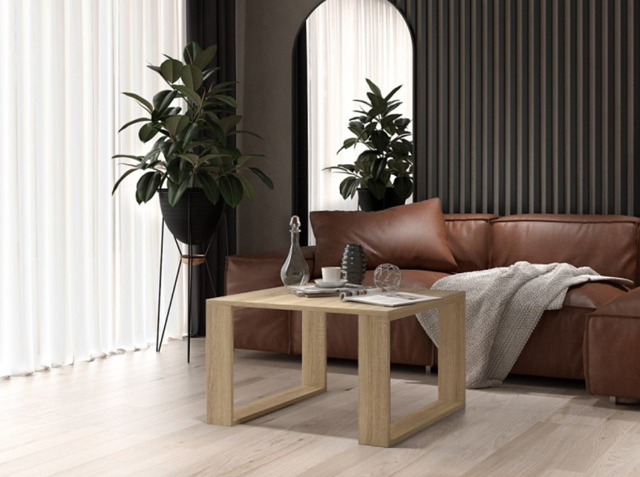 MODERN MINI bord 67x67x40 cm Sonoma-eg #3