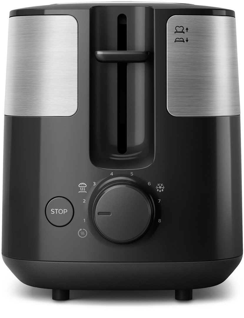 Philips Daily Collection HD2516/90 Brdrister - 2 skiver, bred brdholder, metal #2