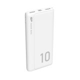 SILICON POWER GP15 Powerbank Eksternt batteri 10000 mAh 2x USB 2.1A (SP10KMAPBKGP150W) Hvid #2