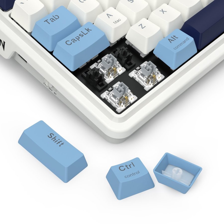 REDRAGON K728WBB-RGB-PRO Antonium Pro tastatur USB + RF Wireless + Bluetooth Hvid, Bl� #7
