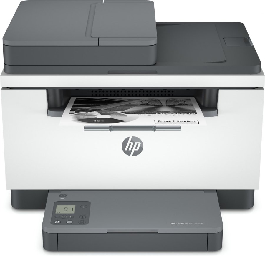 HP LaserJet MFP M234sdn Printer, Sort og hvid, Printer til Sm� kontorer, Print, kopiering, scanning, Scan til e-mail; Scan til PDF; Kompakt st�rrelse; Energibesparende; Hurtig tosidet print; 40-arks ADF #1