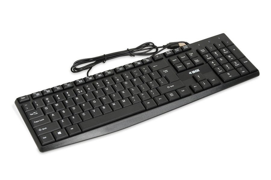 iBOX Eris USB-tastatur, sort #1