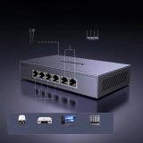 Ugreen ethernet-switch 6 porte 1 Gb/s med PoE - gr� #8