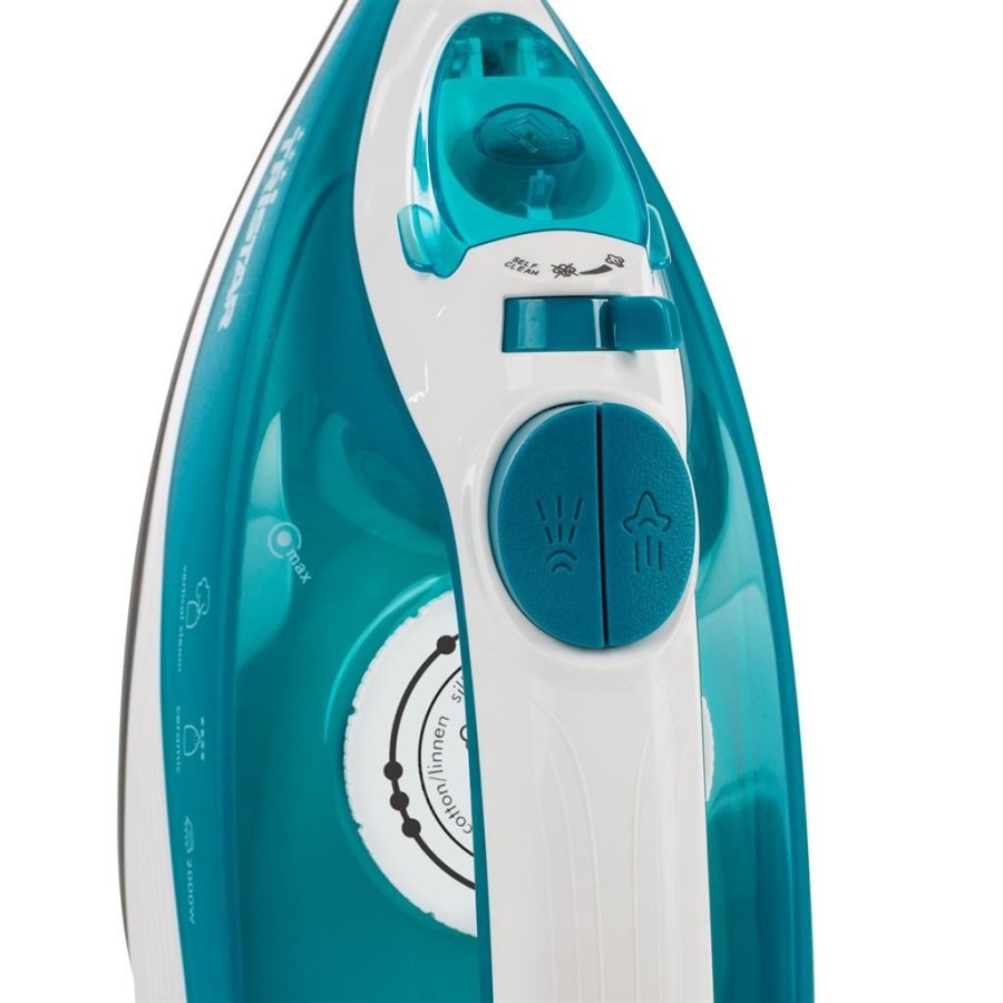 Tristar ST-8300 strygejern Dampstrygejern Keramisk strygesl 2000 W Turkis, Hvid #5