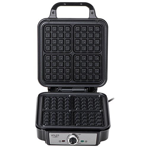 Adler AD 3083 vaffeljern 4 vafler 1800 W Sort, Slv #4