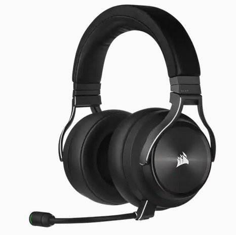 Corsair VIRTUOSO RGB Wireless XT Headset Kabel & trdls Bluetooth Sort #1