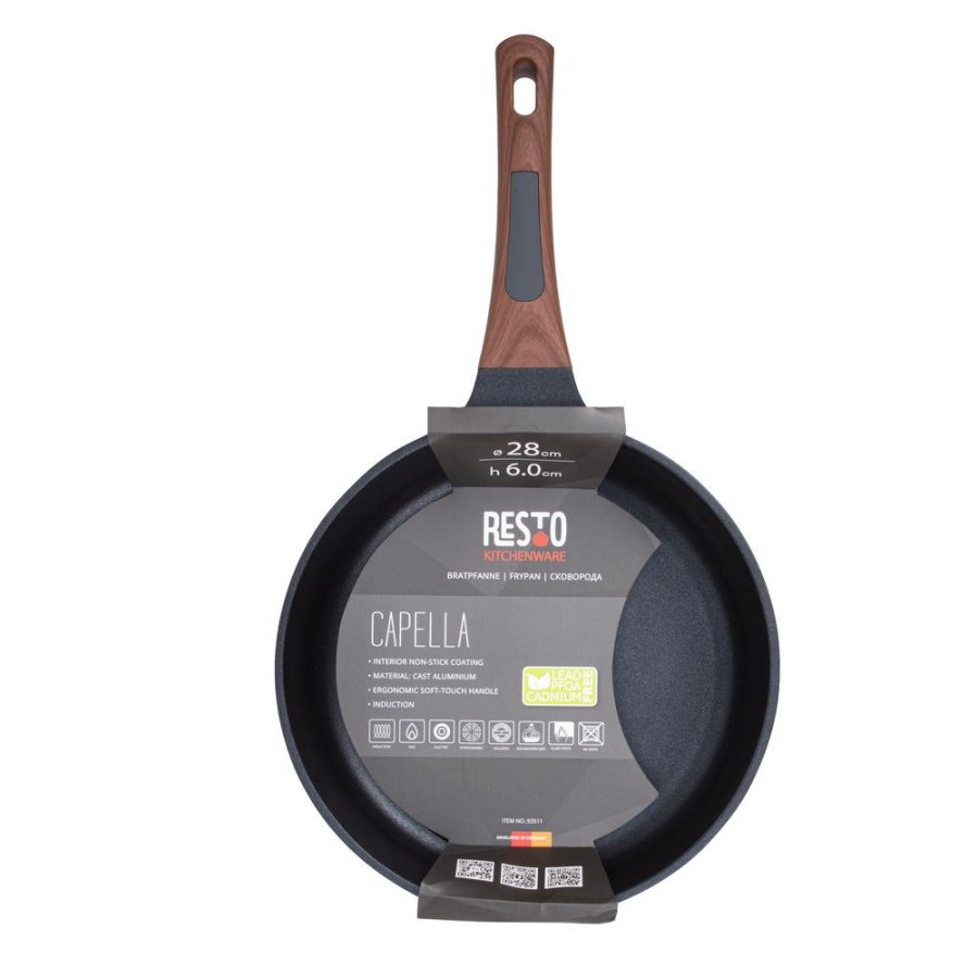 Resto Kitchenware Capella Gryde til alle forml Rund #7