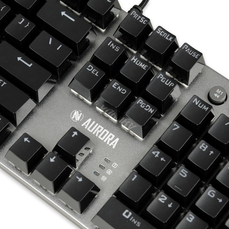iBox Aurora K-4 USB QWERTY-tastatur sort #9