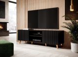 Cama RTV-skab PAFOS 150x42x52 Sort mat #3