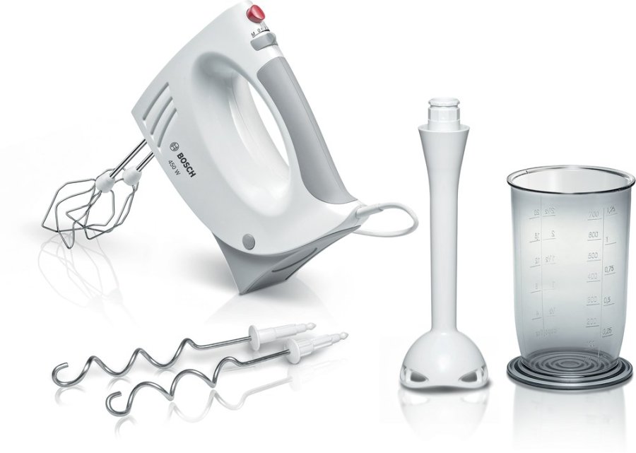 Bosch MFQ3540 rremaskine og mikser Hndmixer 450 W Gr, Hvid #1