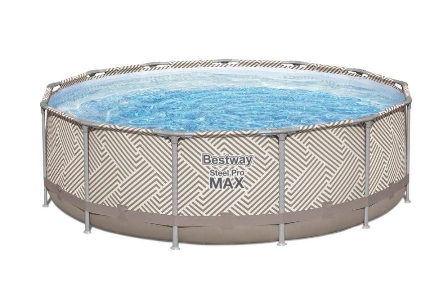 Bestway 20079 swimmingpool til over jorden Indrammet pool #2