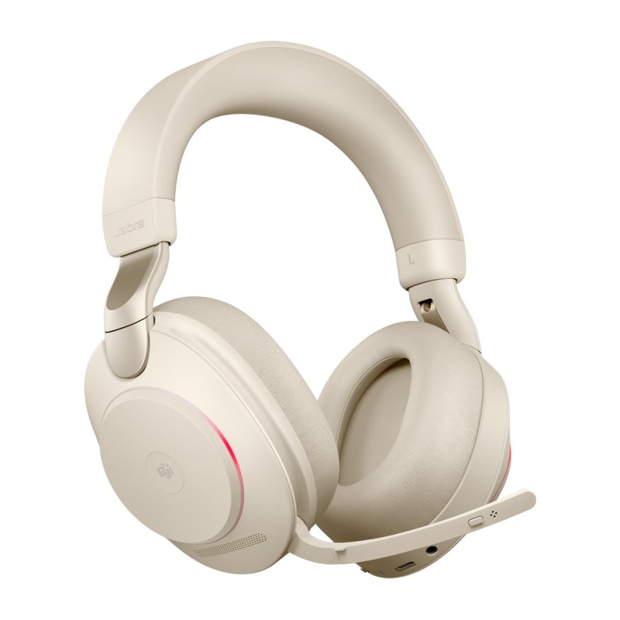Jabra Evolve2 85 Headset Kabel & tr�dl�s Kontor/Callcenter USB Type-A Bluetooth Beige #4